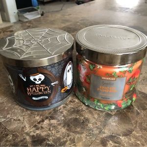 Pumpkin/Halloween candles
